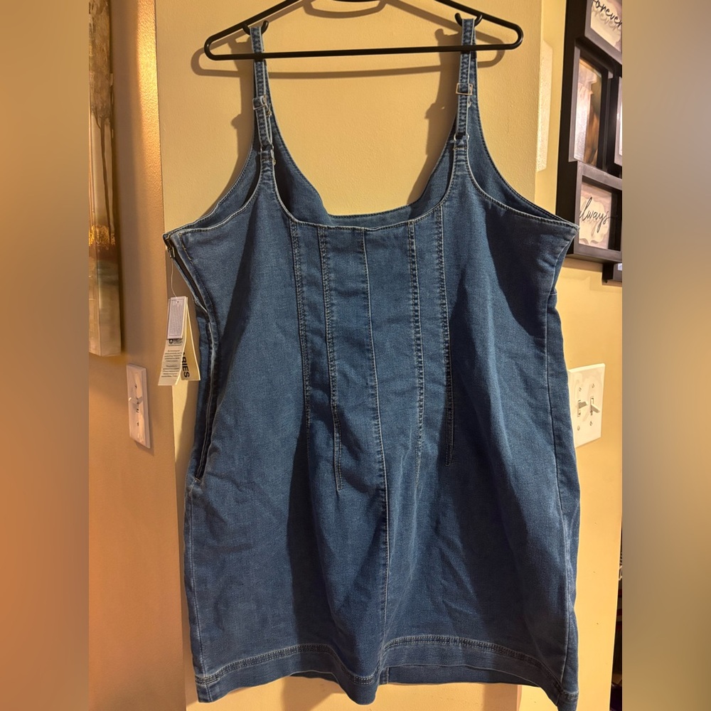 No Boundaries Denim Mini Dress - Picture 8 of 8